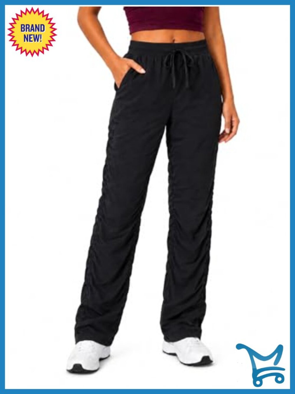 Tall Womens Hiking Pants 32 34 Inseam Quick Dry Joggers with Pockets